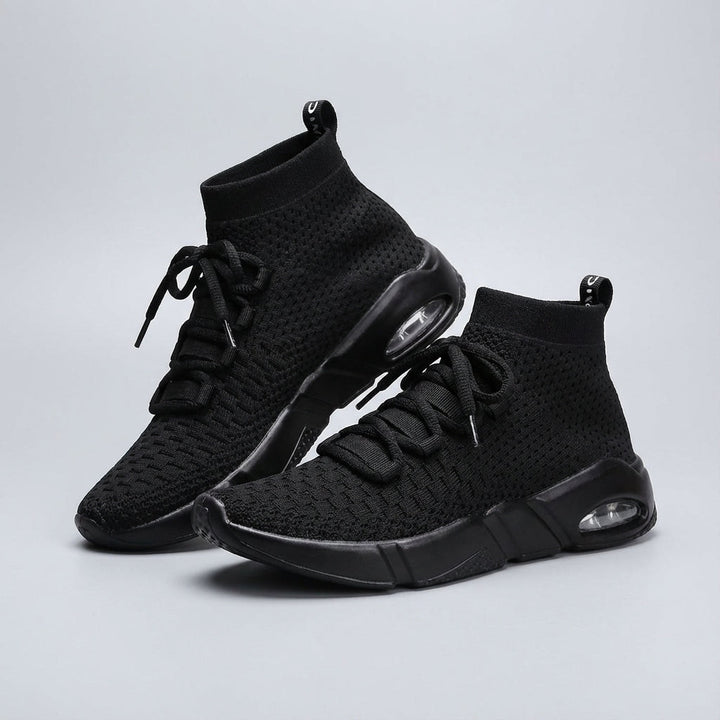 Oddychające buty męskie Curtis z dzianiny, sneakersy sportowe z dobrą amortyzacją. Lżejsze i wygodne.