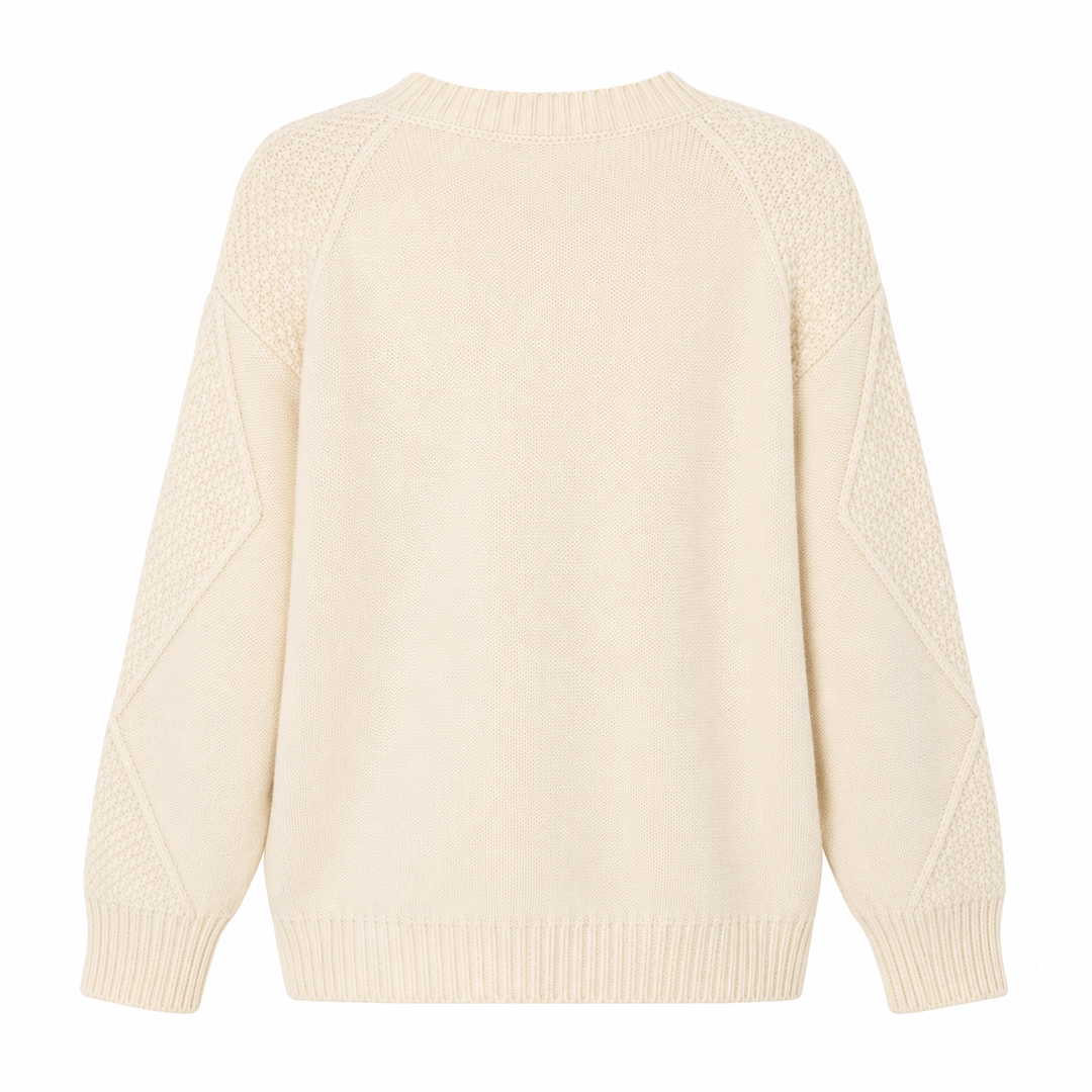 Modny damski sweter kaszmirowy z guzikami. Elegancki, jesienny kardigan, wszechstronna dzianina damska.