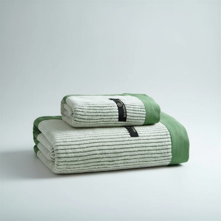 Ręcznik EcoTowel premium z organicznej bawełny. Miękki, chłonny, ekologiczny. Idealny do spa i codziennego użytku.