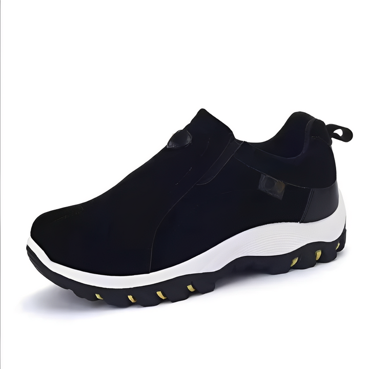 Męskie buty outdoorowe, zapewniające komfort i styl. Idealne jako obuwie codzienne i na lekkie spacery.