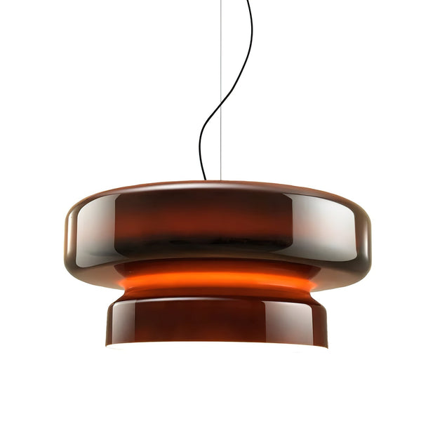 Lampa wisząca szklana, idealna do salonu, sypialni. Nowoczesne oświetlenie sufitowe, design.
