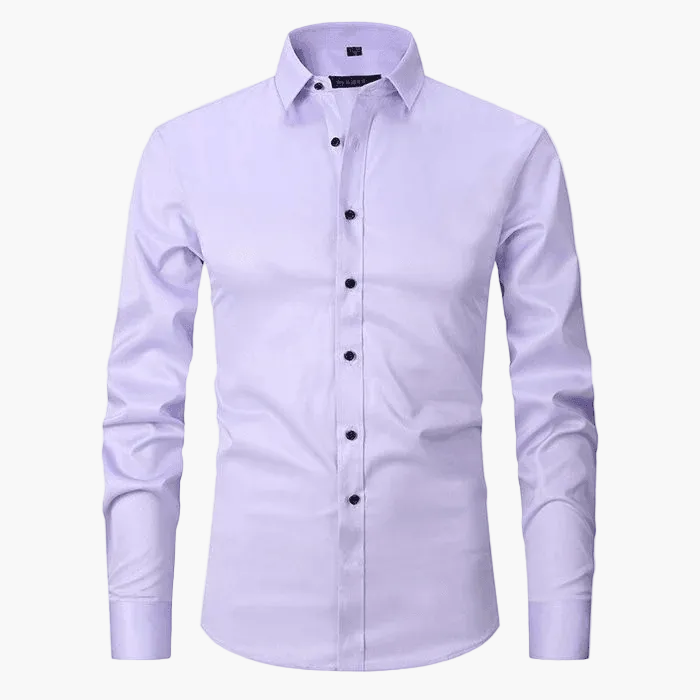 Koszula męska biznesowa slim fit, całoroczna. Elegancka, odporna na zagniecenia, do biura.