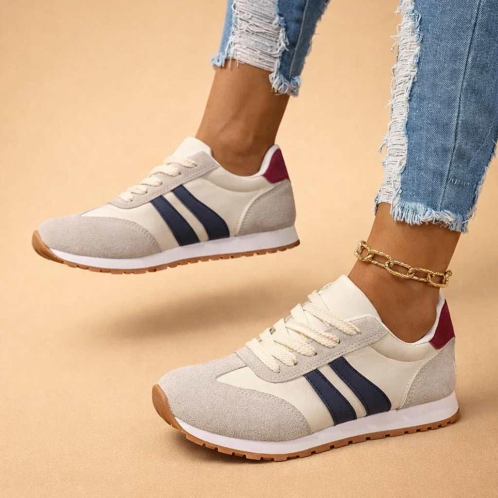 Damskie oddychające buty sportowe, lekkie i wygodne na co dzień. Idealne do chodzenia.