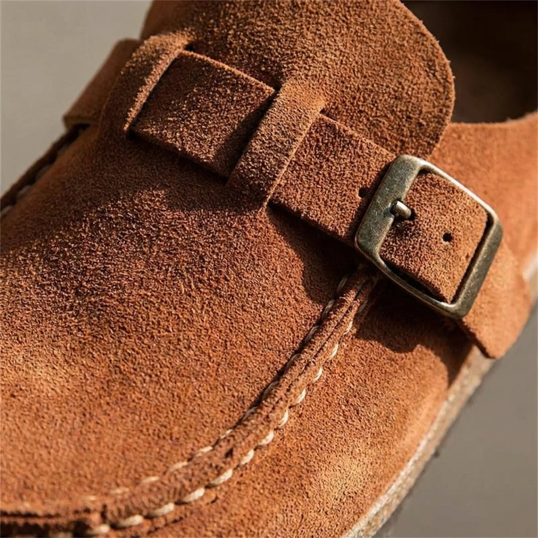 Eleganckie damskie mokasyny na wiosnę i jesień, casualowe buty z ozdobnym przeszyciem.