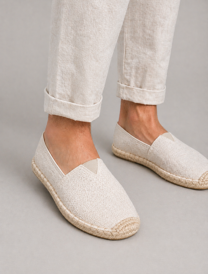 Męskie espadryle wsuwane, idealne na lato. Lżejsze i wygodne casualowe buty męskie.