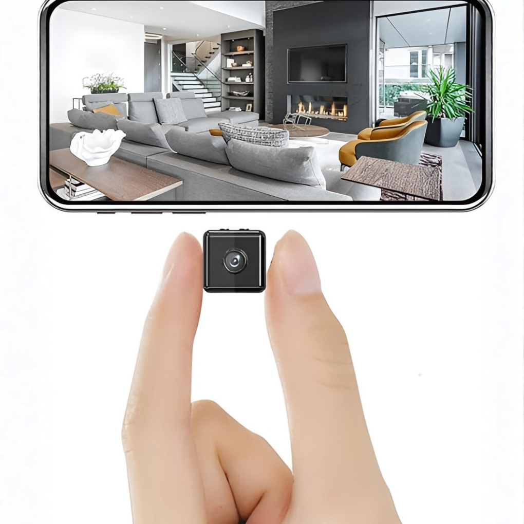 Kamera wewnętrzna Wi-Fi 1080p do monitoringu domu. Bezprzewodowa, Full HD, zapewnia bezpieczeństwo smart home.