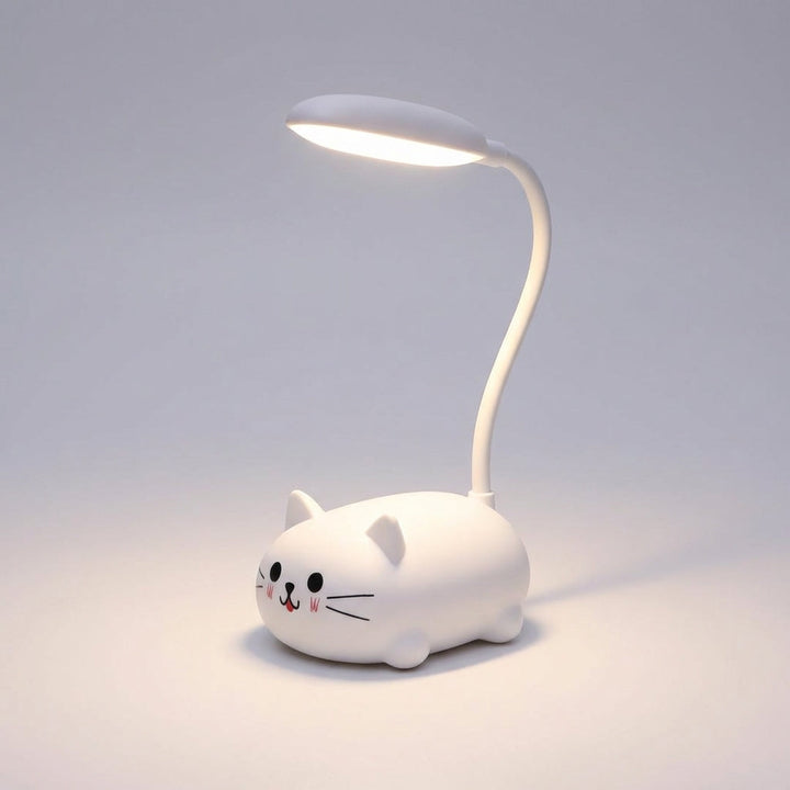 Lampka biurkowa USB LED Deskpurr. Energooszczędne oświetlenie zasilane USB, doskonałe do każdego biura.