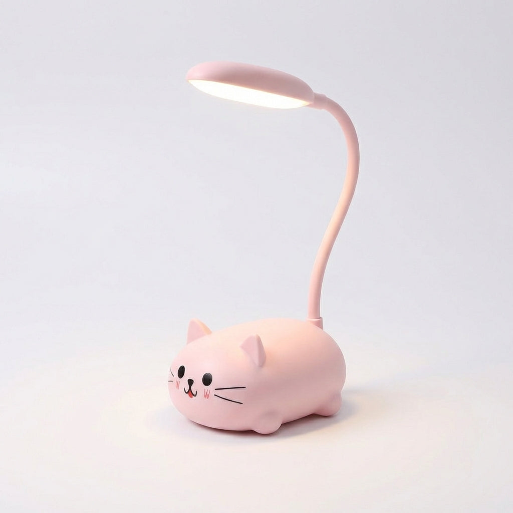 Stylowa lampka biurkowa LED USB Deskpurr. Idealny prezent dla studenta, ucznia lub do nowoczesnego biura.