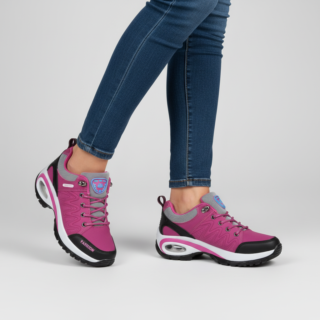 Lekkie i komfortowe damskie buty codzienne Heather, doskonałe na spacery i aktywności na świeżym powietrzu.