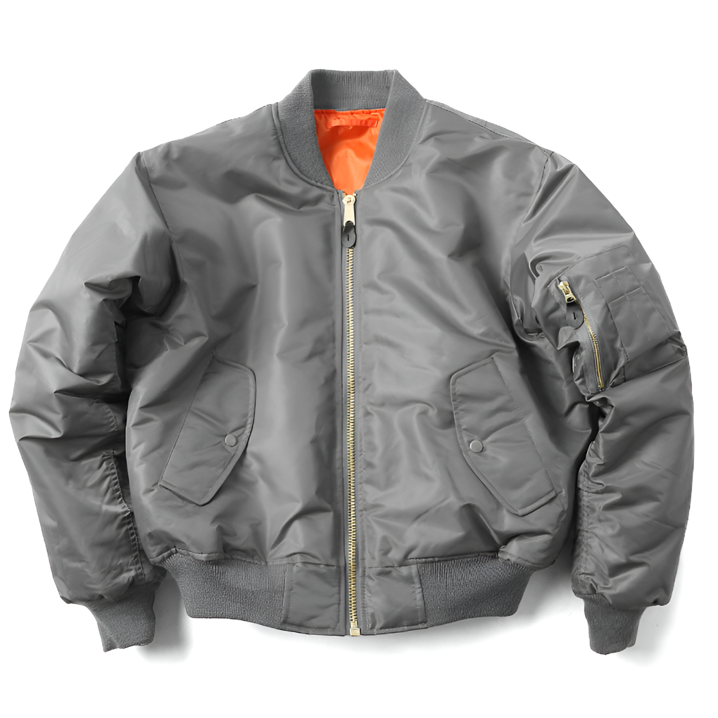 Unisex kurtka bomber, uniwersalne i stylowe okrycie wierzchnie na przejściowe pory roku. Modna.
