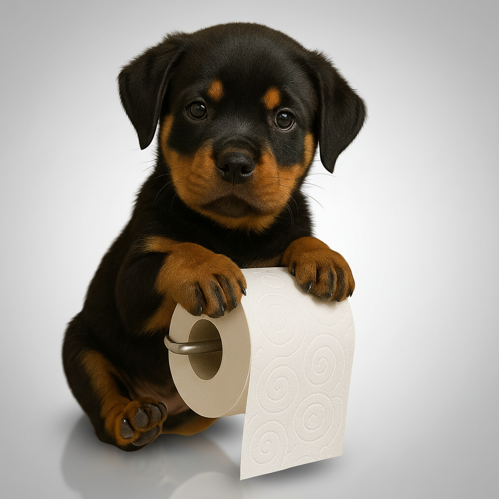 Praktyczny uchwyt papieru toaletowego labrador, dekoracja łazienkowa z motywem psa.