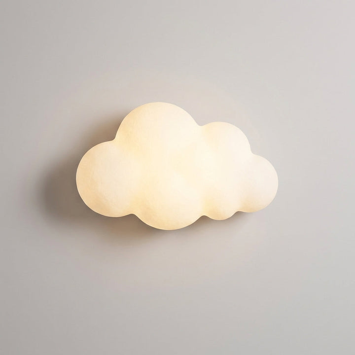 Kinkiet LED Cloud, ściemnialna lampa chmurka dla dzieci. Energooszczędne oświetlenie ścienne do pokoju malucha.