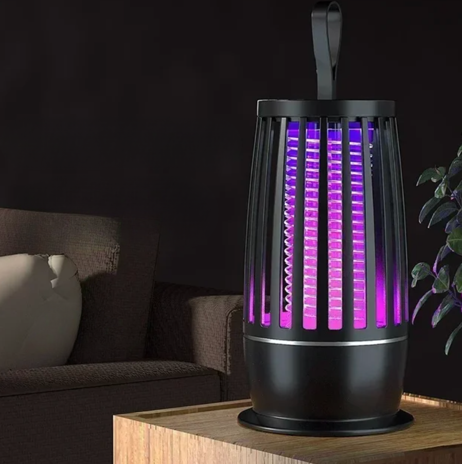 Lampa UV na owady, elektryczna pułapka, cicho eliminuje komary i muchy w domu.