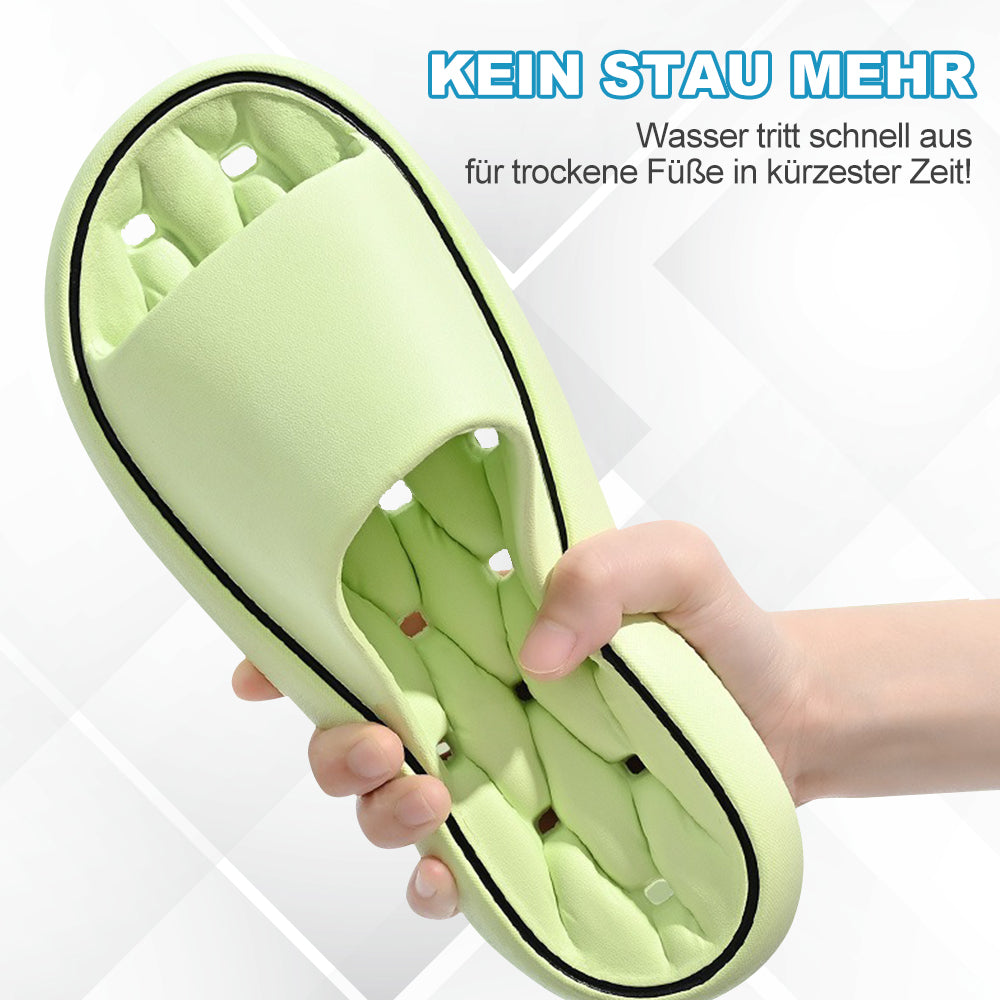 Antypoślizgowe, szybkoschnące kapcie EVA Chmurki. Lekkie i komfortowe klapki domowe unisex.