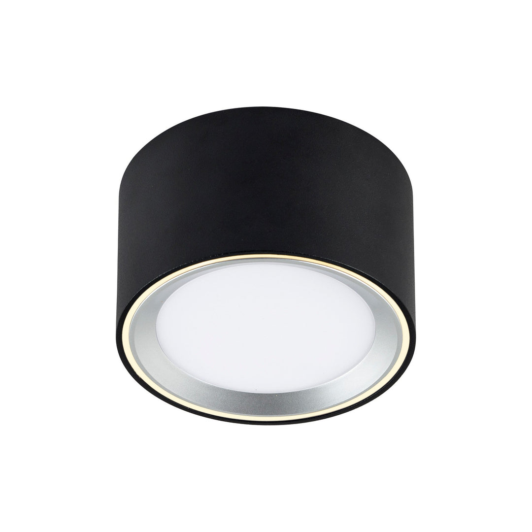 Elegancka, minimalistyczna lampa sufitowa LED, nowoczesna estetyka, funkcjonalne oświetlenie.