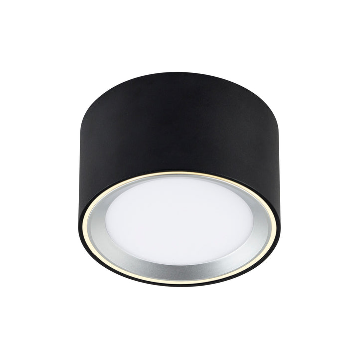 Elegancka, minimalistyczna lampa sufitowa LED, nowoczesna estetyka, funkcjonalne oświetlenie.