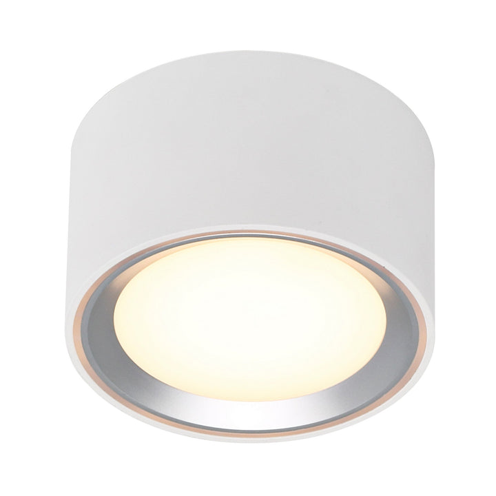 Stylowa lampa sufitowa LED Moodmaker, minimalistyczny design, ściemnialna, do nowoczesnych wnętrz.