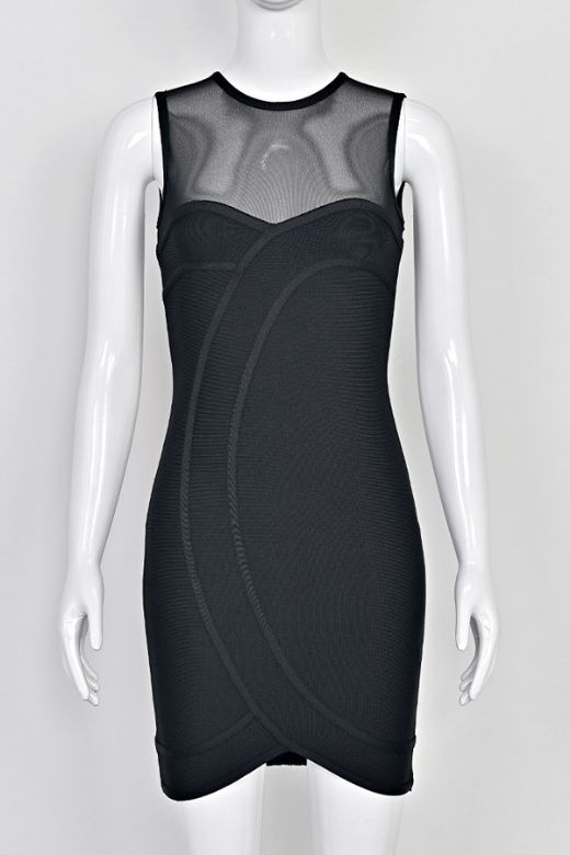 Stylowa czarna sukienka bodycon mini, damska, dopasowana. Idealna na wieczorowe imprezy i specjalne okazje.