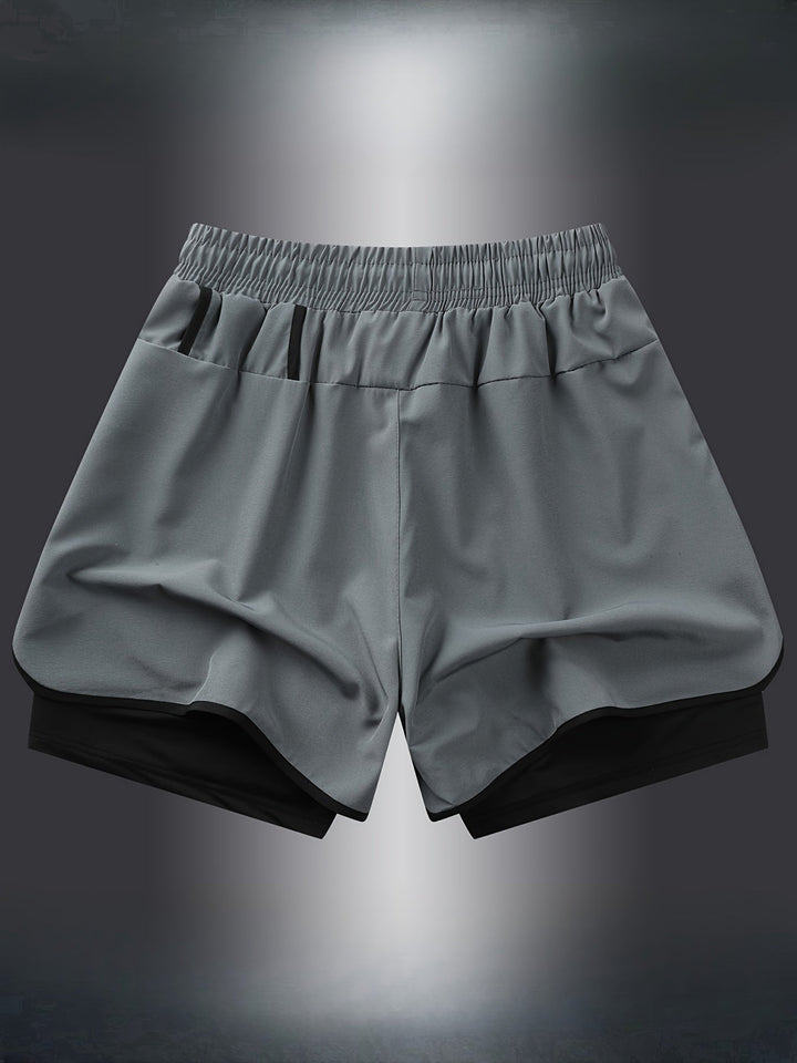 Modne damskie spodenki sportowe z geometrycznym wzorem. Krótkie, stylowe, idealne do aktywnego fitnessu.