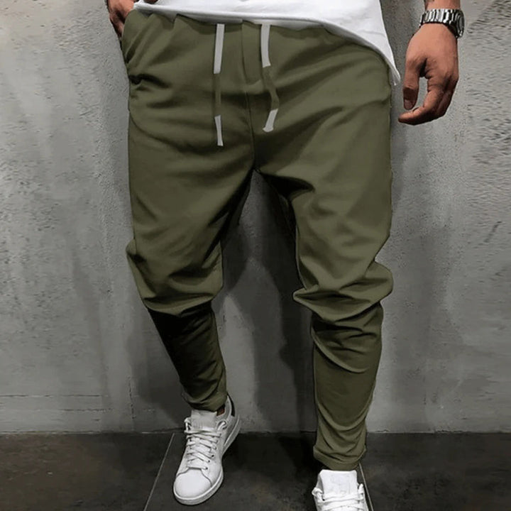 Bawełniane spodnie męskie dresowe. Lekkie joggery na lato, streetwear, sportowe i casual.
