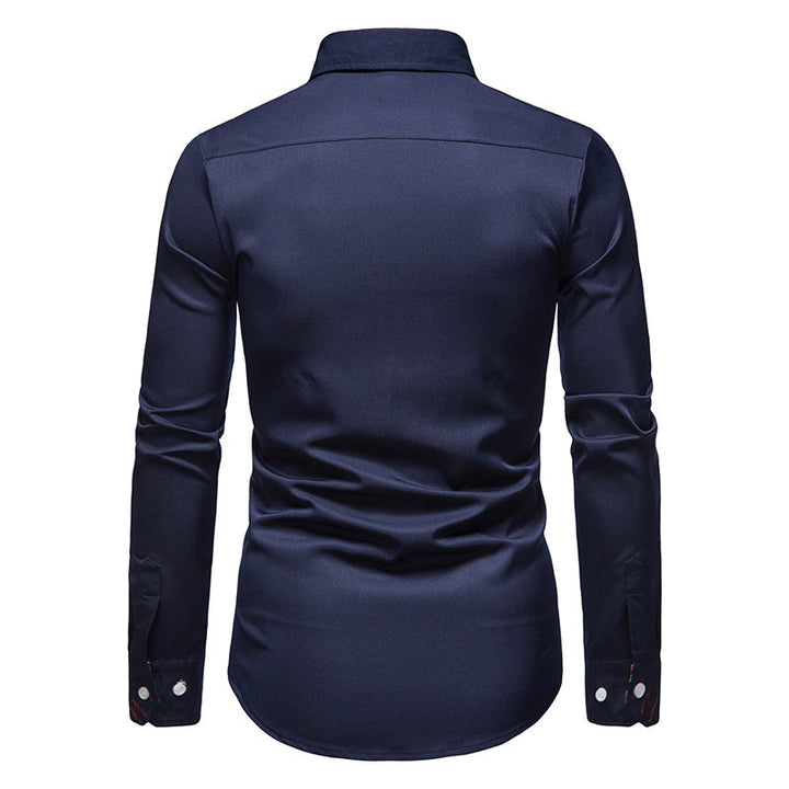Wysokiej jakości męska koszula slim fit z unikatowym wzorem paisley. Modna, elegancka i komfortowa.