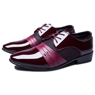 Czarne eleganckie buty męskie Adrian, sznurowane. Klasyczne obuwie wizytowe do garnituru.