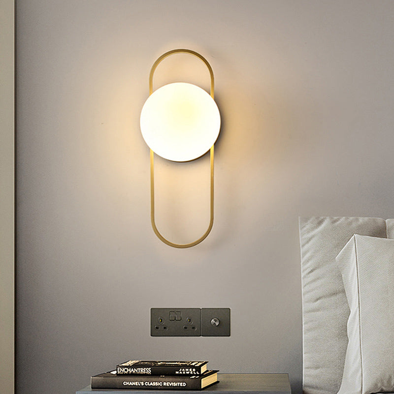 Designerskie oświetlenie ścienne LED, skandynawski styl, nowoczesna dekoracja domu.