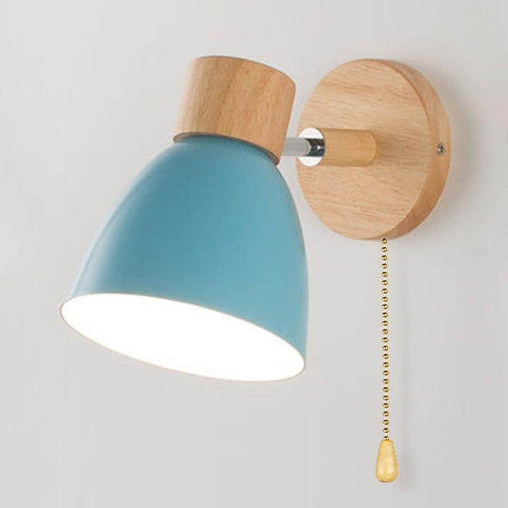 Dekoracyjna aluminiowa lampa ścienna. Nowoczesne oświetlenie do sypialni, korytarza, gabinetu. Łatwa instalacja.