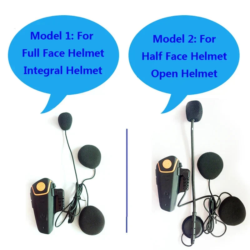 Bezprzewodowy interkom motocyklowy Bluetooth RoadLink. Wodoodporny, z radiem FM i zasięgiem 1 km.