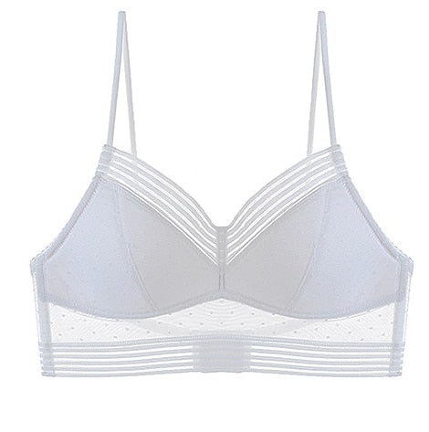 Damski bralette z odkrytymi plecami, regulowany, idealny do eleganckich stylizacji.