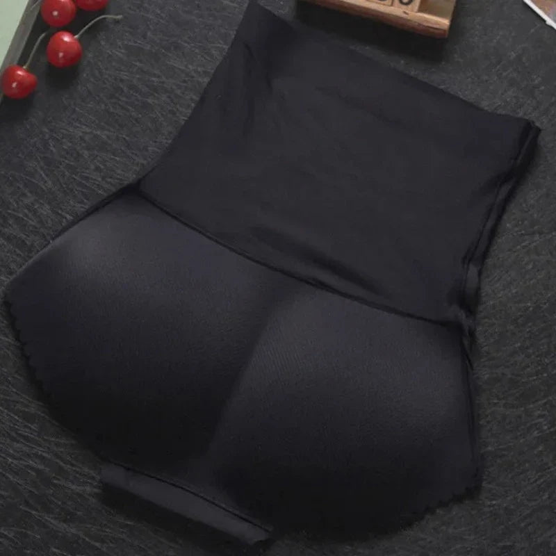 Komfortowe damskie majtki push-up z wysokim stanem, bielizna wyszczuplająca i modelująca pośladki.
