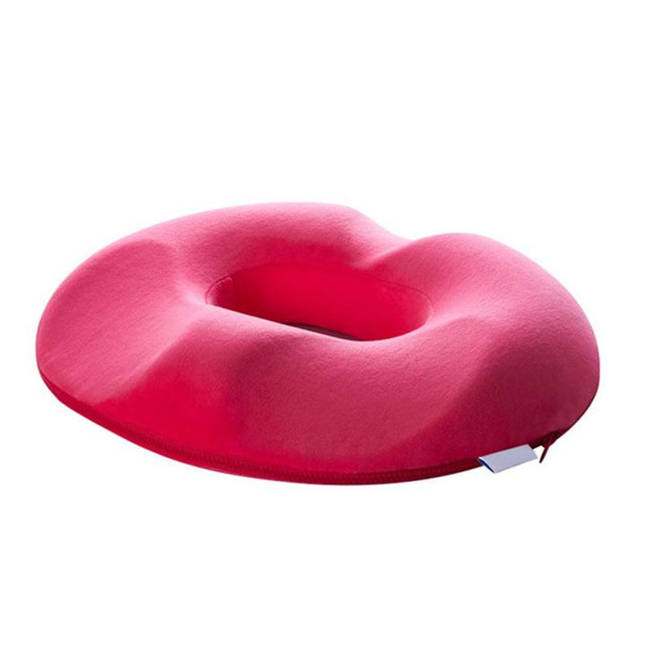 Ergonomiczna poduszka z pianki memory do biura i samochodu, wspiera kość ogonową i kręgosłup.