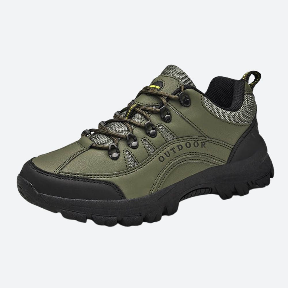 Stylowe męskie buty trekkingowe na lato, idealne do chodzenia po szlaku i w mieście. Wygodne obuwie sportowe.