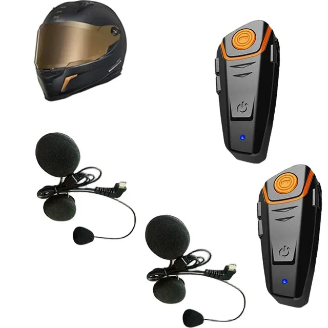 Nowoczesny interkom motocyklowy RoadLink Bluetooth. Wodoodporny, z FM, zasięgiem 1000m, łatwa instalacja.