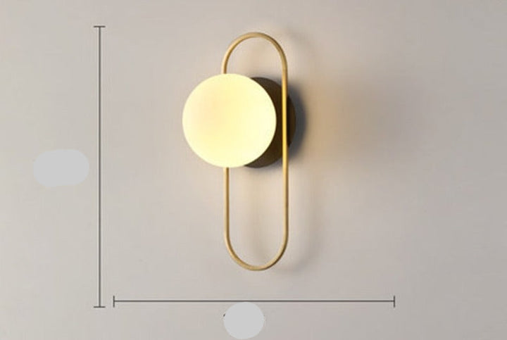Czarna lampa ścienna LED, minimalistyczny design, oświetlenie sypialni i przedpokoju.