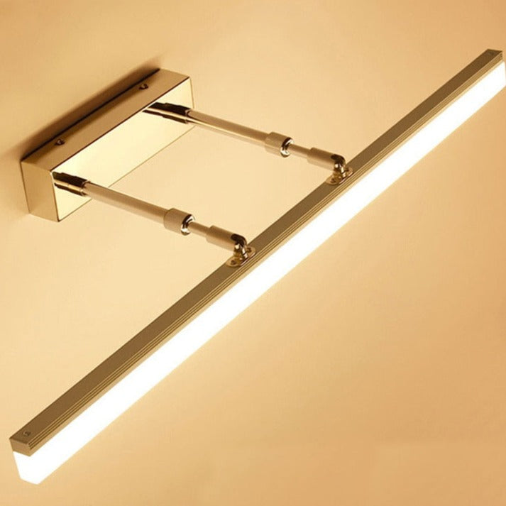 Nowoczesna lampa ścienna LED, wodoodporna, do lustra łazienkowego. Eleganckie oświetlenie idealne do makijażu.