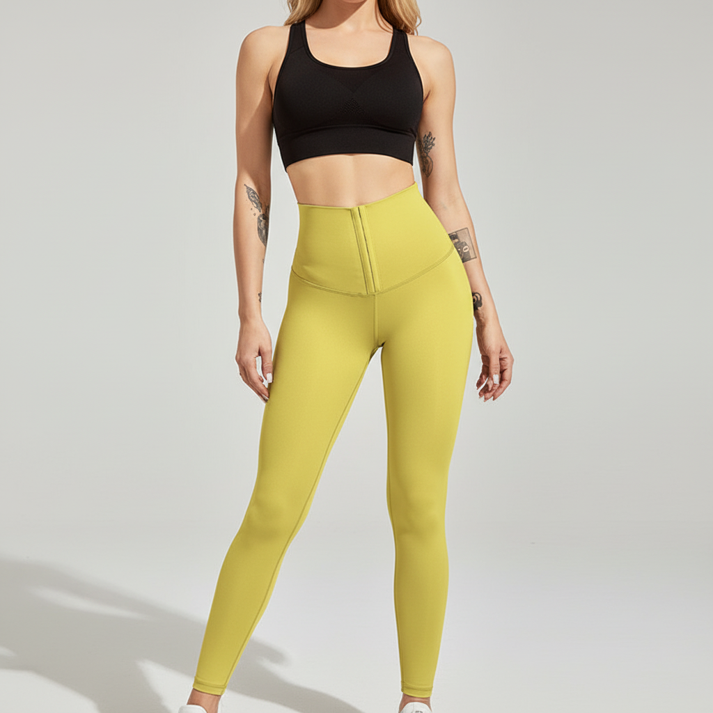 Damskie legginsy sportowe Maya. Wysoki stan, idealne do treningu, jogi i fitnessu. Wygodne spodnie damskie.