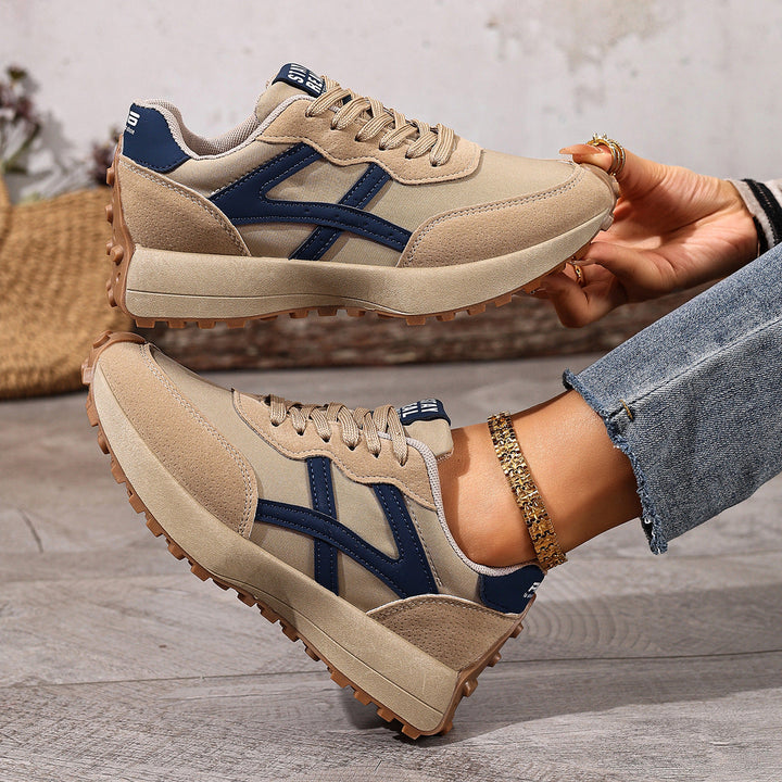 Ortopedyczne lekkie sneakersy z podeszwą absorbującą wstrząsy. Idealne na co dzień.