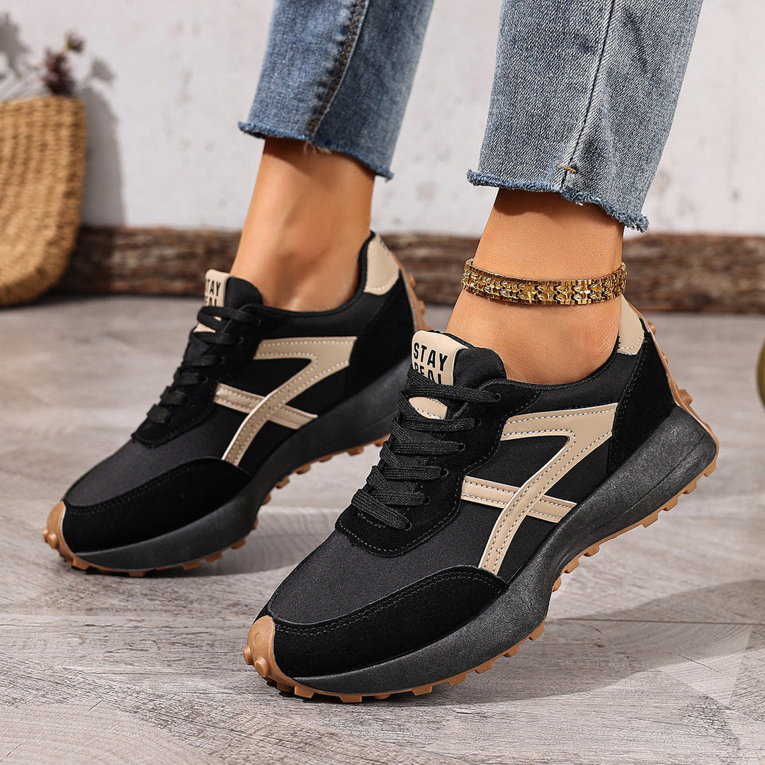 Damskie sneakersy z wysokim komfortem użytkowania i modnym designem.