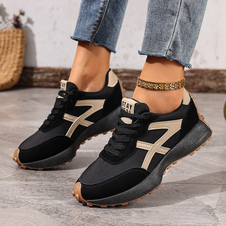Damskie sneakersy z wysokim komfortem użytkowania i modnym designem.