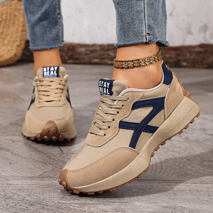 Damskie lekkie sneakersy ortopedyczne z amortyzacją, idealne do codziennego komfortu.