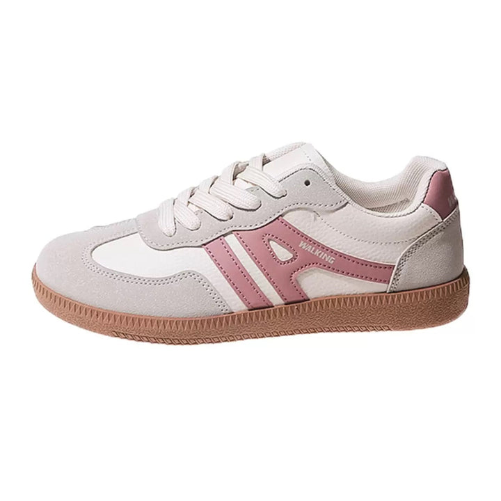 Codzienne ortopedyczne sneakersy damskie, wygodne i modne, zaprojektowane dla szerokich stóp.