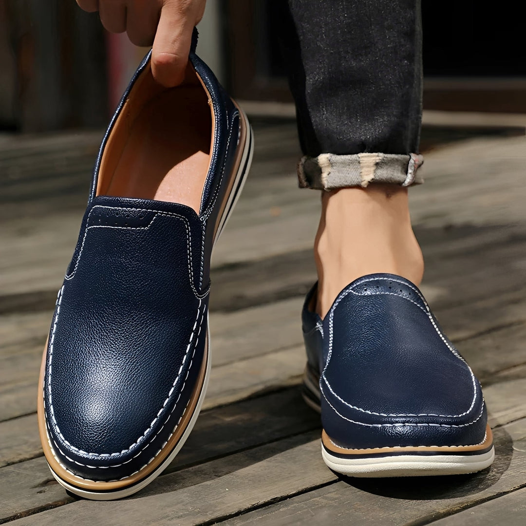 Męskie buty casualowe, wygodne na co dzień. Idealne do miejskiego stylu, wiosna/lato.