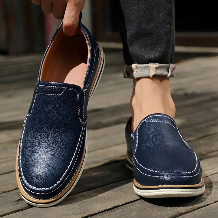 Męskie buty casualowe, wygodne na co dzień. Idealne do miejskiego stylu, wiosna/lato.