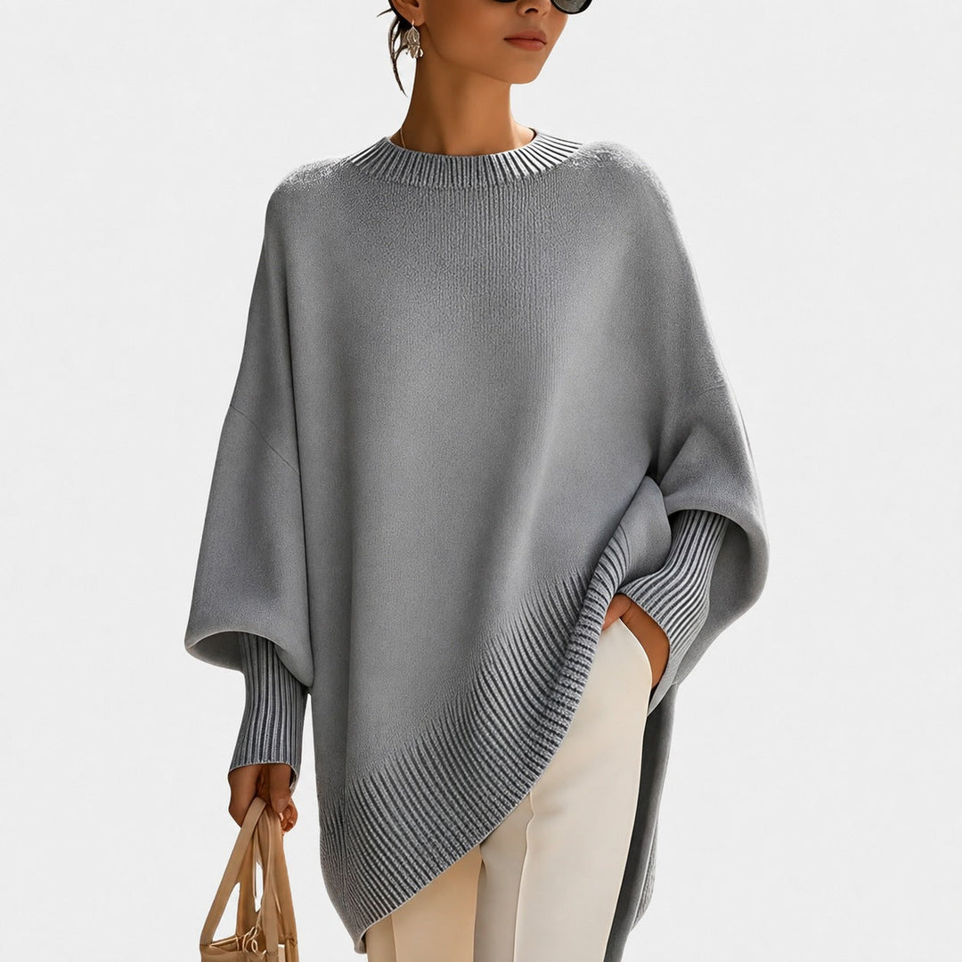 Ciepły, komfortowy sweter damski oversize. Idealny na zimę i jesień, długi rękaw, styl casual.