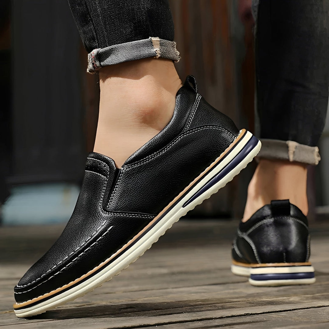 Komfortowe męskie buty codzienne, idealne na wiosnę i lato. Stylowe obuwie casualowe dla mężczyzn.