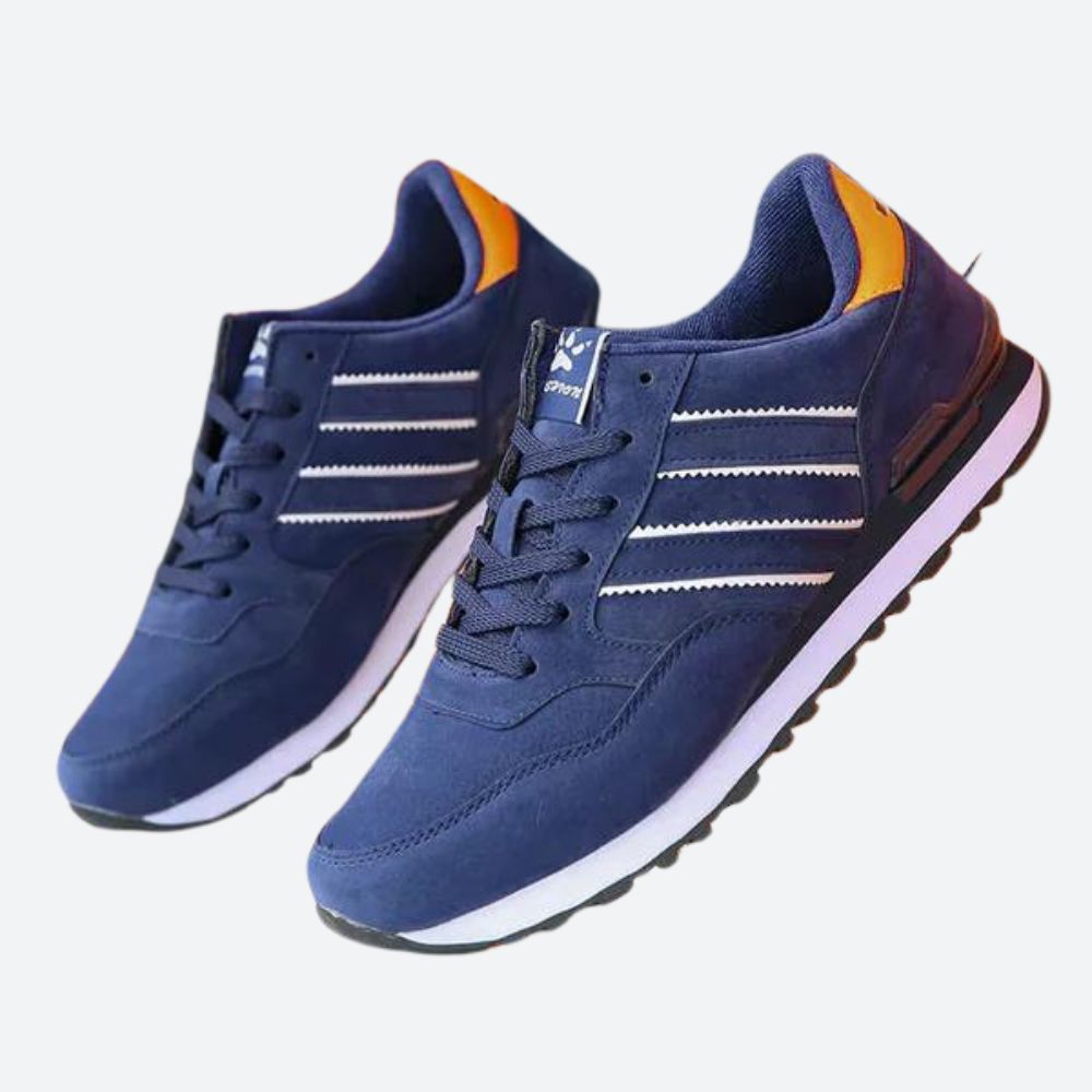 Modne męskie sneakersy sportowe, lekkie buty casualowe na wiosnę/lato, zapewniające styl i komfort na co dzień.