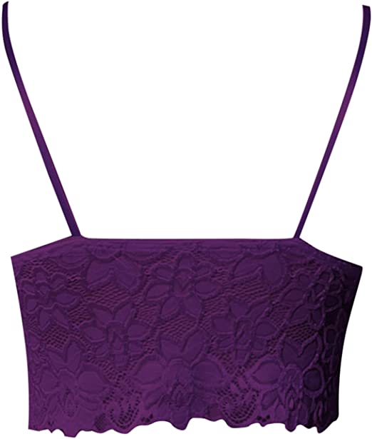 Modny gorsetowy crop top z koronki, damski, z regulowanymi ramiączkami.