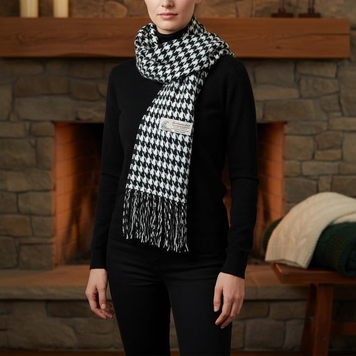 Ciepły szalik unisex Tartan Stewart z miękkiej tkaniny, doskonały na chłodne dni.