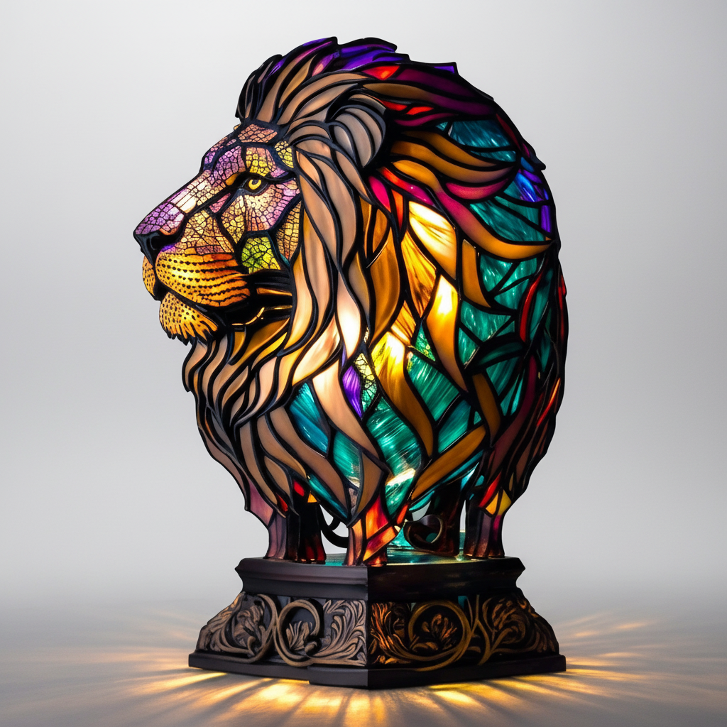 LightArt: designerska lampa stołowa z motywem zwierzęcym, nowoczesna dekoracja wnętrza.